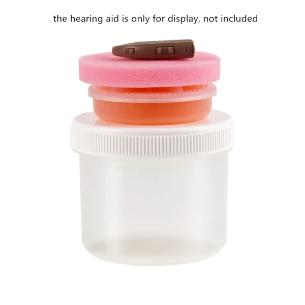 Soundlink Reusable Hearing Aids Drying Capsules Desiccant for BTE IEC CIC Cochlear Implants (Drying Capsules+ Drying Jar ) - Image 2