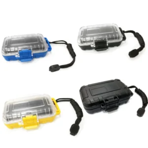 IP68 Waterproof Earphone Storage Case Shockproof Protective Earbuds Box Case Portable Headset Cables Plug Accessories Box Holder