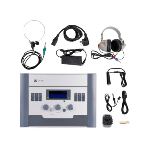 LK-225 LCD Audiometer Digital Diagnostic Medical Pure Tone Audiometer For Hearing Test