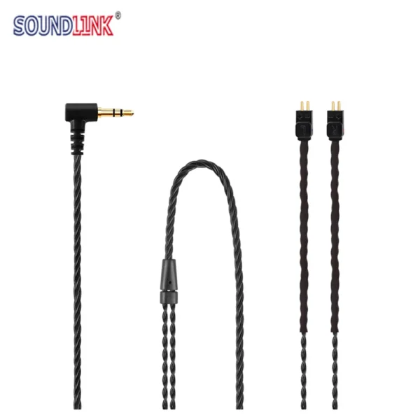 Upgraded Earphone Cable Wire for In-ear Musician Monitors Fits for 1964 w4r um3x es3 es5 2 Pin Connector