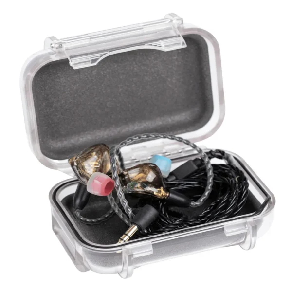 Waterproof Portable Earphone Case Carrying Box for Hearing Aids IEM Travel Case - Image 2