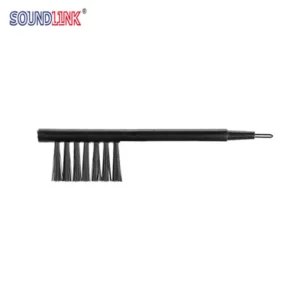 Soundlink 50PCS Hearing Aid Multi-function Cleaning Brush with Wax Loop and Battery Magnet 7 Bunches