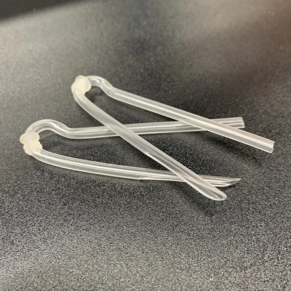 50PCS Size #13 Soundlink BTE Hearing Aid Earmold Tubing with Plastic Tube Lock 2.0mm ID 3.5mm OD - Image 2