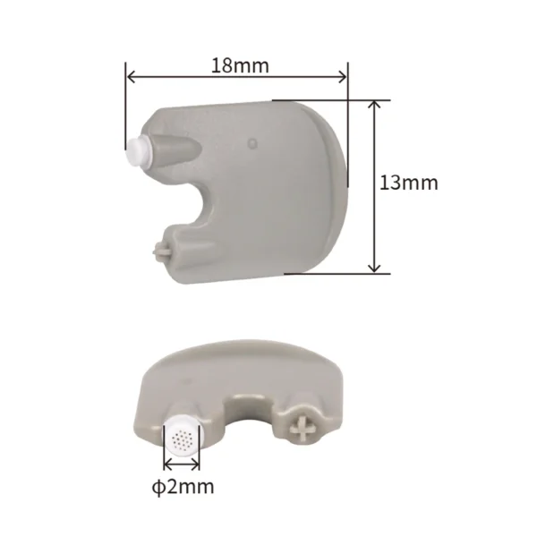10 Packs Prowax 2mm Wax Guards Filters Hearing Aid Wax Guards for Oticon ITC/CIC - Image 3