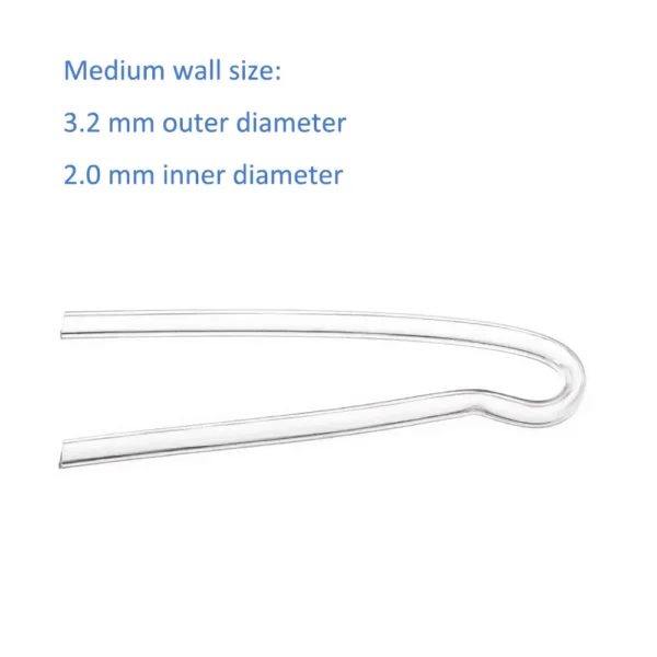 6PCS Preformed Tubing BTE Hearing Aid Earmold Tubes Choose from 3.5 mm and 3.2 mm OD - Image 2
