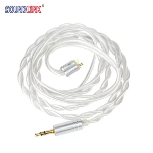 Soundlink 2Pin Earphone Cable IEM Wire Cable T7 for In-ear Monitor (2pin-0.78mm, 3.5mm)