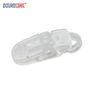 ABS Clamp for BTE Hearing Aids Clip Clamp Replacement Prevent Hearing Aid from Falling
