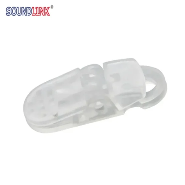 ABS Clamp for BTE Hearing Aids Clip Clamp Replacement Prevent Hearing Aid from Falling