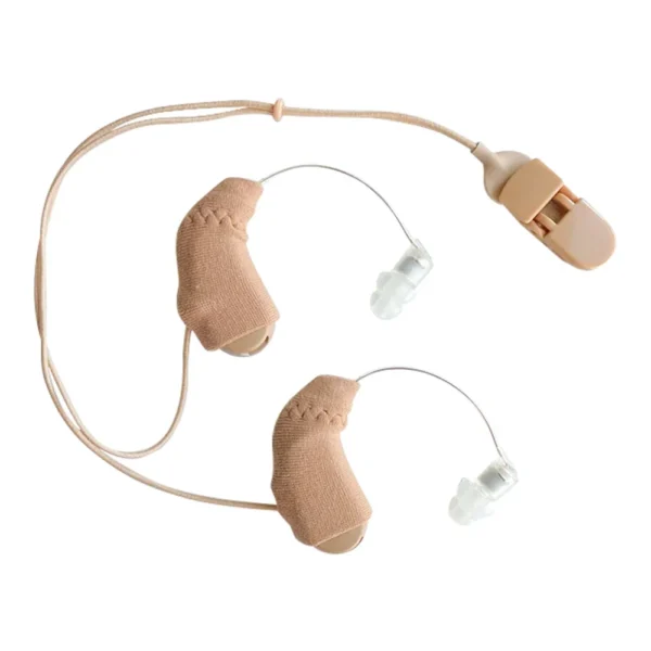 Soundlink Hearing Aid Clips with Cotton Protective Cover Sleeves