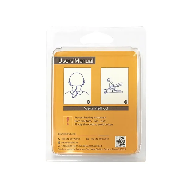 Soundlink Hearing Aid Clips with Cotton Protective Cover Sleeves - Image 6