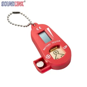 10PCS Hearing Aid Digital Battery Tester Checker for Zinc Air Batteries With Battery Storage Compartments 10A/13A/312A/657A