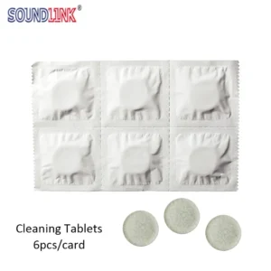 Soundlink BTE Hearing Aid Earmold Cleaner Cleaning Tablet