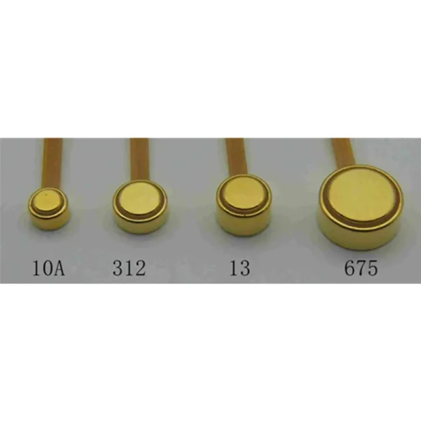 Hearing Aids Battery Pill For Conneting Hearing Aid To Battery Drain Meter 3.5mm Plug Size 10A 13 312 675