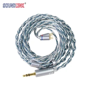 Soundlink P33/P26 Upgraded Earphone Cable Wire for In-ear Monitor (2pin-0.78mm, 3.5mm)