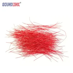 10PCS Pre-tinned Silver Plated Copper Litz Wire Standard 1.25" (32mm) length IEM Driver Soldering Wire