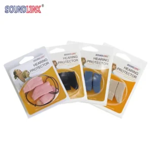 Soundlink Cotton Hearing Aid Clip Protective Cover Binaural Coded Protector for BTE Hearing Aids