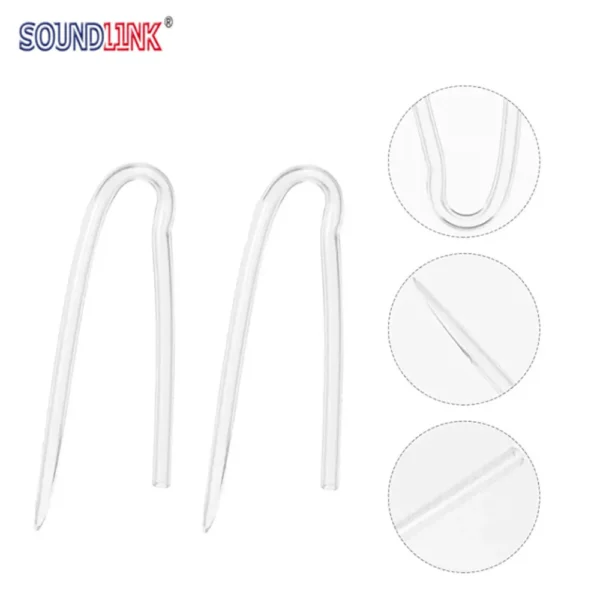 50PCS Preformed Tubing BTE Hearing Aid Earmold Tubes 3.1mm / 3.2 mm / 3.5 mm