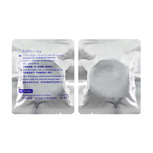 Hearing Aid Drying Capsule Dehumidifier Drying Pallet with Aluminum Foil Bag 30g - Image 5