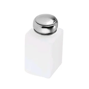 200ML Liquid Alcohol Storagte Bottle Press Nail Polish Remover Dispenser Pumping Bottle